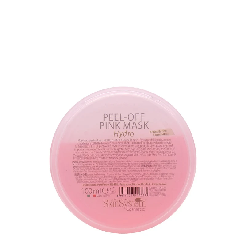 SkinSystem Peel Off Pink Mask Hydro 100ml - masque peel-off purifiant