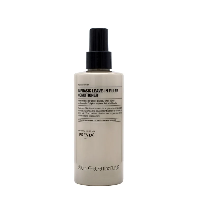 Previa Reconstruct Biphasic Leave-in Filler Conditioner 200ml - spray hydratant restructurant