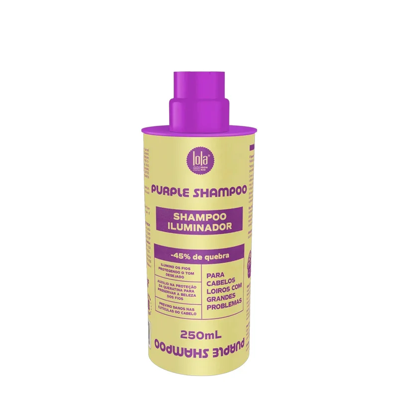 Lola From Rio Purple Shampoo Iluminador 250ml - shampooing brillance