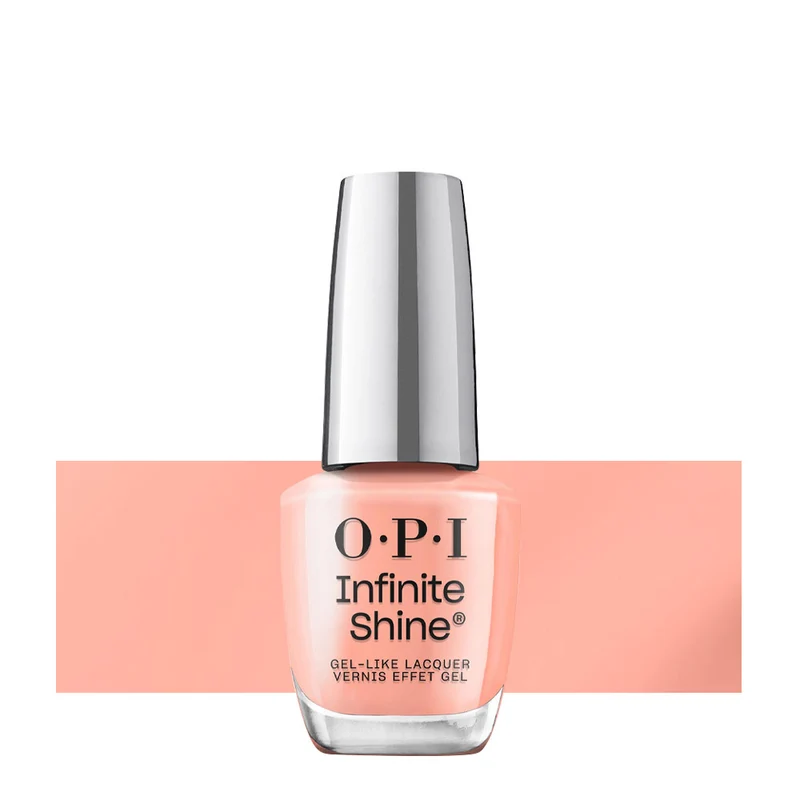 OPI Infinite Shine Make 'Em Jelly Summer 2025 Strawberry Slay 15ml - vernis à ongles longue durée