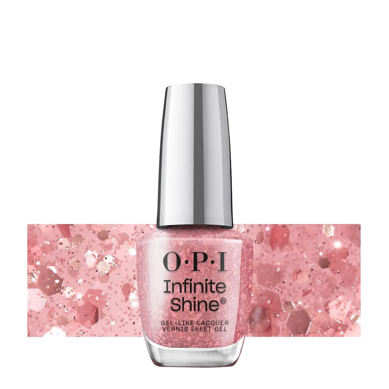 OPI Infinite Shine Make 'Em Jelly Summer 2025 Servin' Pink 15ml - vernis à ongles longue durée