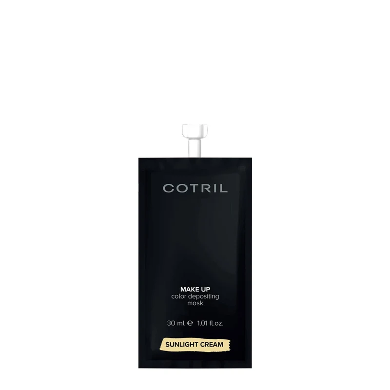 Cotril Make-Up Color Depositing Mask Sunlight Cream 30ml - masque colorant conditionnant