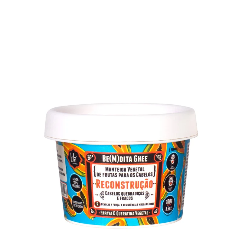 Lola From Rio Be(M)dita Ghee Reconstrução Máscara 100gr - masque réparateur