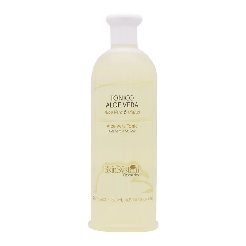 SkinSystem Aloe Vera Tonic Aloe & Mallow 500ml - tonique peau grasse