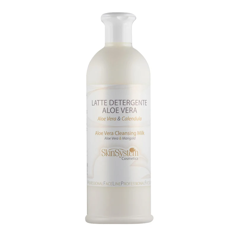 SkinSystem Aloe Vera Cleansing Milk 500ml - lait démaquillant à l'aloe vera