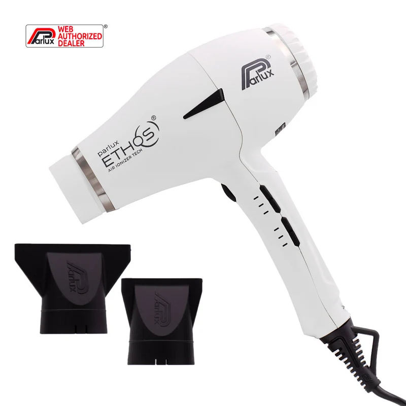 Parlux Ethos Air Ionizer Tech White - sèche-cheveux