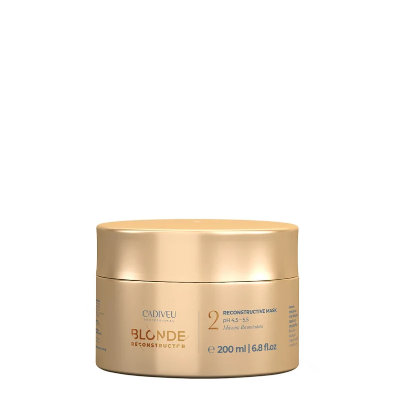 Cadiveu Blonde Reconstructor Reconstructive Mask N.2 200ml - masque restructurant cheveux blonds