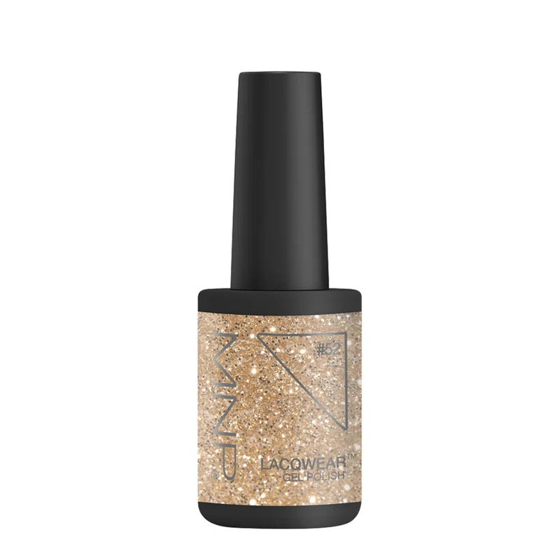 My Nail Pro Lacqwear Gel Polish 52 Glitter Gold 10ml - vernis à ongles semi-permanent
