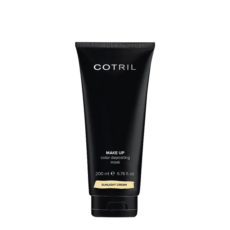 Cotril Make-Up Color Depositing Mask Sunlight Cream 200ml - masque colorant conditionnant