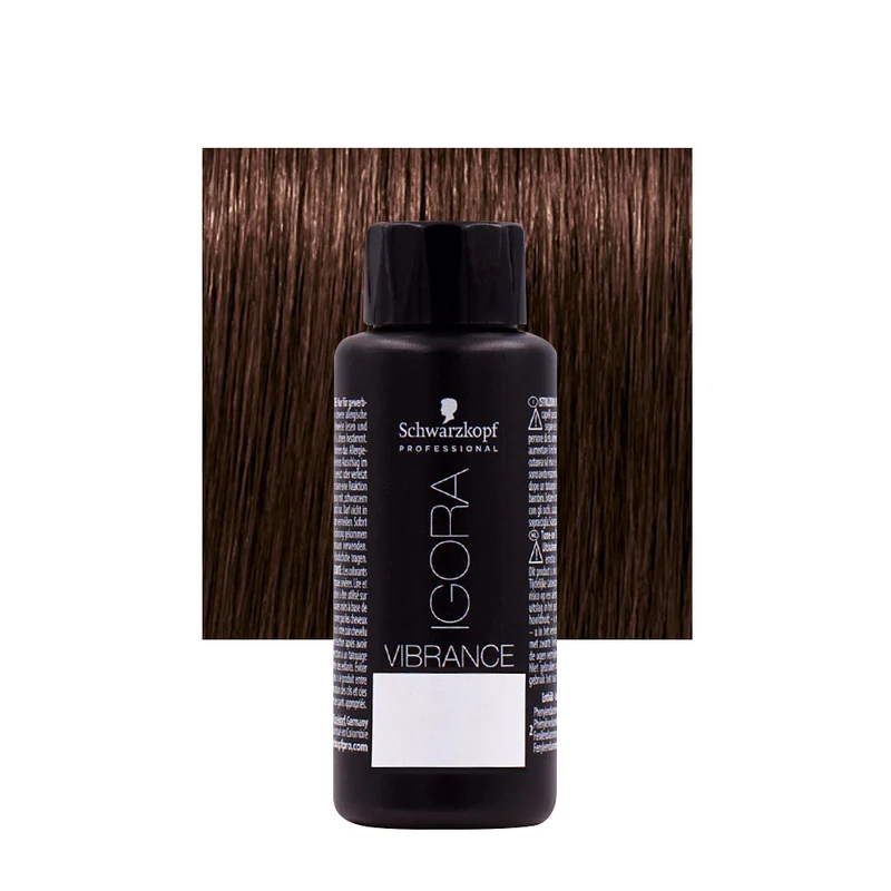 Schwarzkopf Igora Vibrance 4-68 Brun Moyen Chocolat Rouge 60ml - coloration ton sur ton