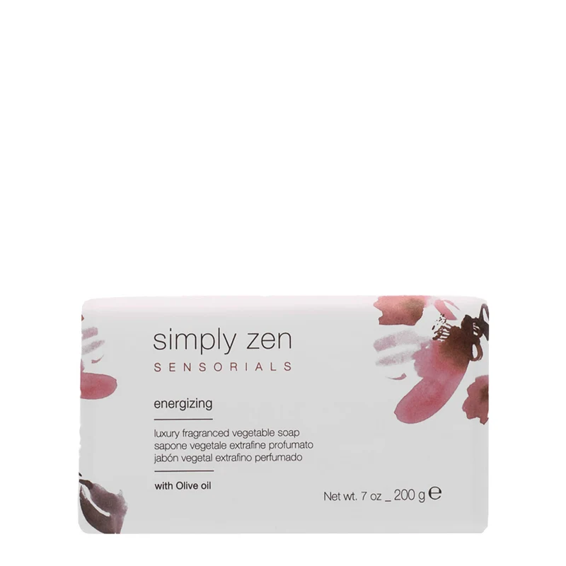 Z.one Concept Simply Zen Sensorials Energizing Vegetable Soap 200gr - savon végétal extrafin parfumé
