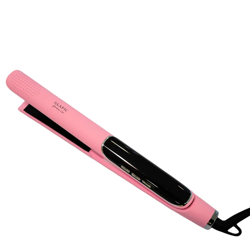 Glapic Bublegum Pink Classic Hair Straightener - lisseur rose pastel