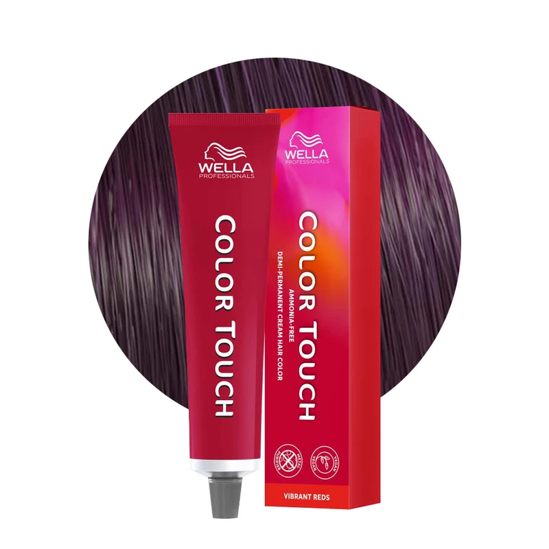 Wella Color Touch Vibrant Reds 3/66 Beaujolais Foncé 60ml - coloration semi-permanente sans ammoniaque