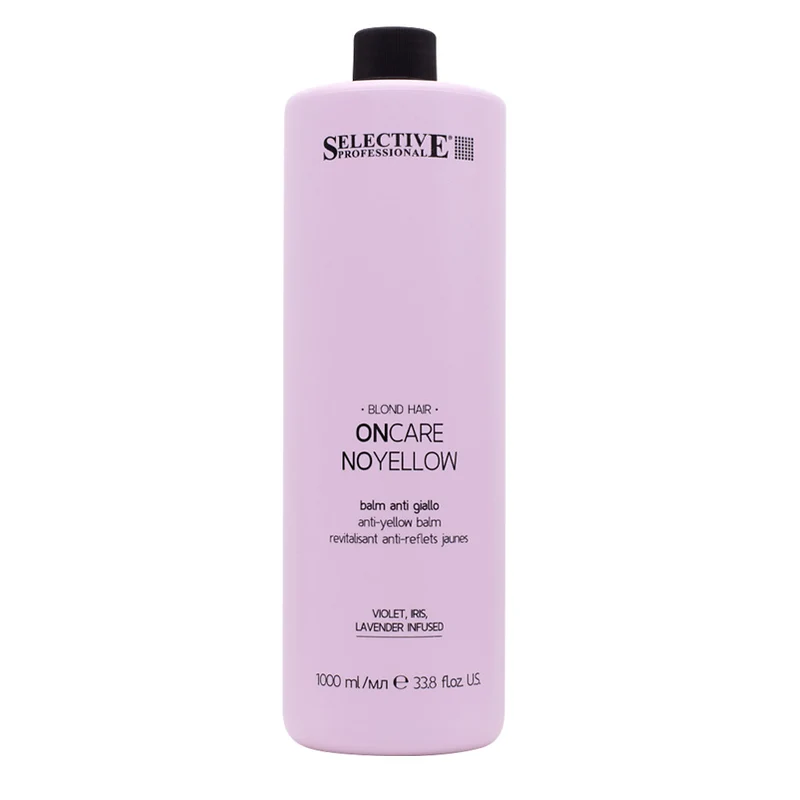 Selective Professional On Care No Yellow Balm 1000ml - conditionneur anti-jaunissement