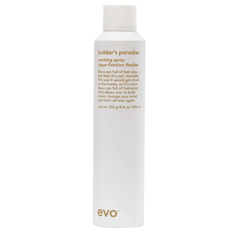 Evo Style Builder's Paradise Working Spray 300ml - laque tenue moyenne