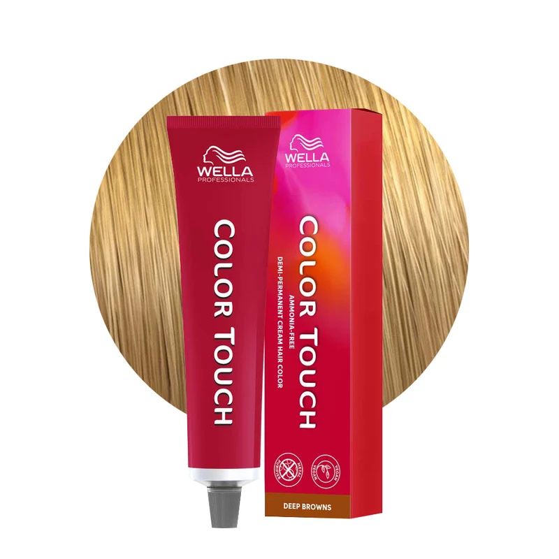 Wella Color Touch Deep Browns 9/73 Blond Très Clair Sable Doré 60ml - coloration semi-permanente sans ammoniaque