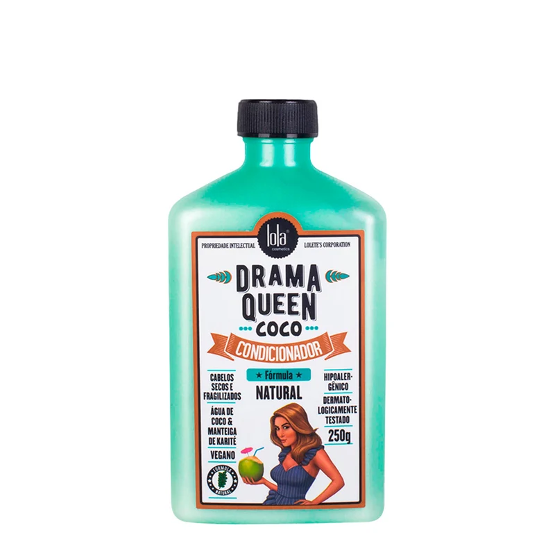 Lola From Rio Drama Queen Coco Condicionador 250ml - après-shampooing nourrissant cheveux secs et cassants