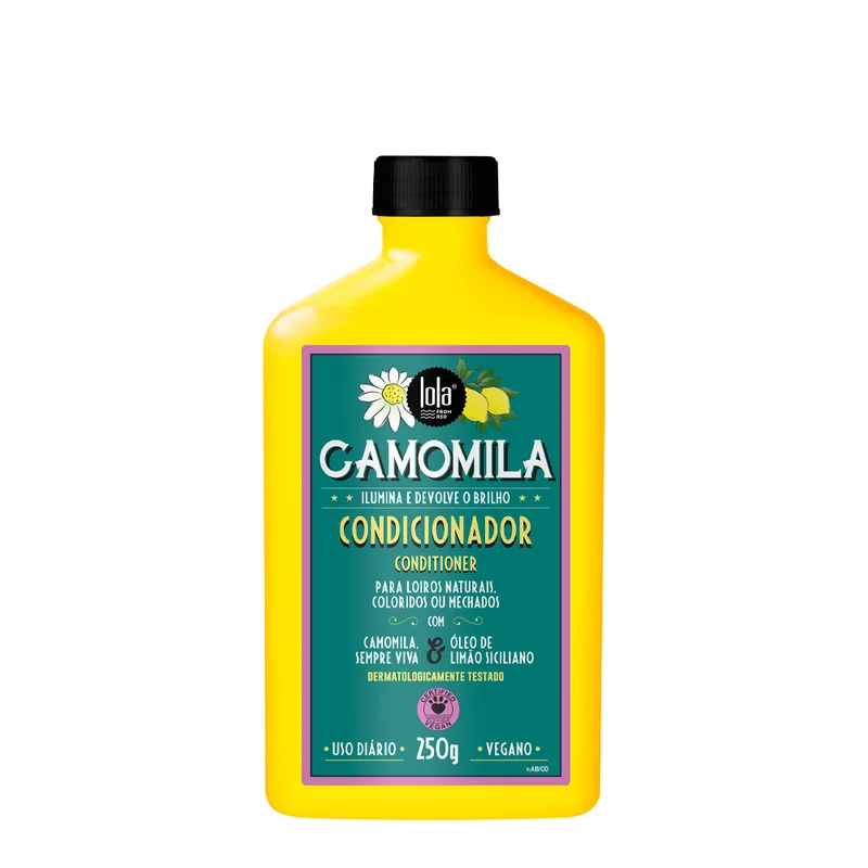 Lola From Rio Camomila Condicionador 250ml - conditionneur cheveux blonds naturels colorés ou méchés