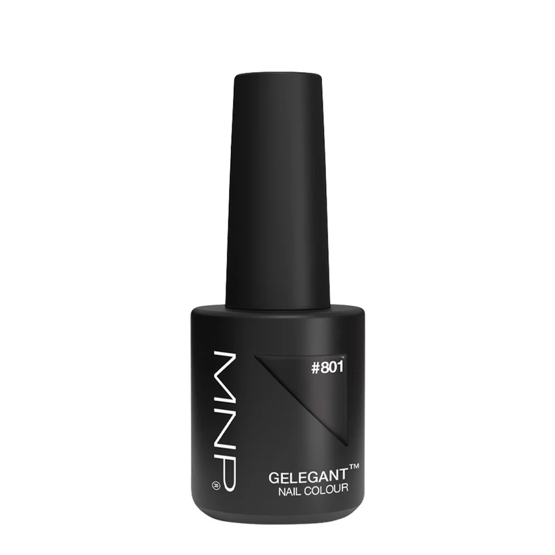 My Nail Pro Gelegant Gel Polish 801 Black Out 8ml - vernis semi-permanent