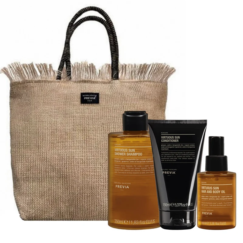 Previa Virtuous Sun Summer Kit + Sac d'été en CADEAU