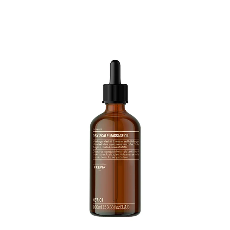 Previa Extra Life Dry Scalp Massage Oil 100ml - huile sèche pour le cuir chevelu