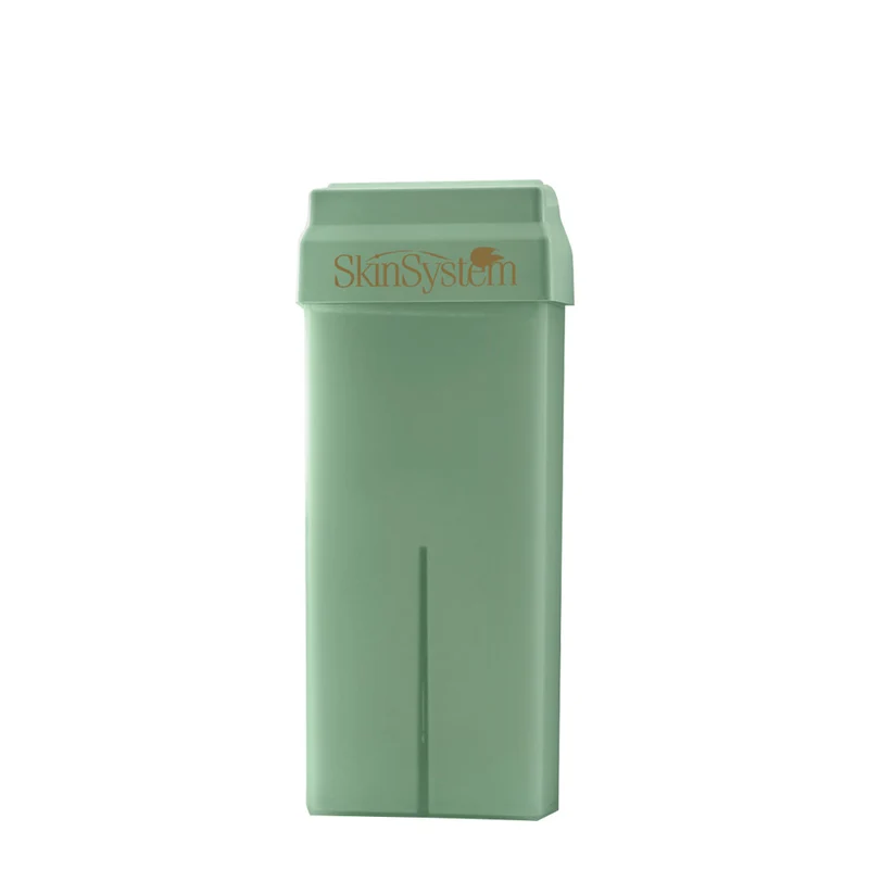 SkinSystem Depilatory Wax Zinc Oxide Green Argan Oil 100ml - recharge cire à épiler