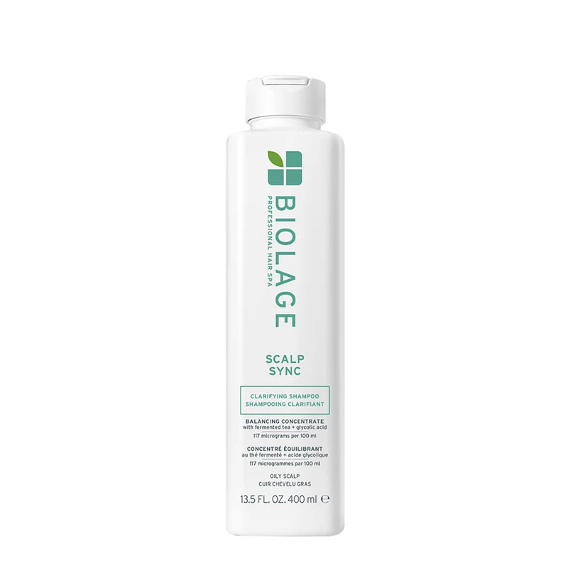 Biolage Professional Hair Spa Scalp Sync Clarifying Shampoo 400ml - shampooing pour cuir chevelu gras