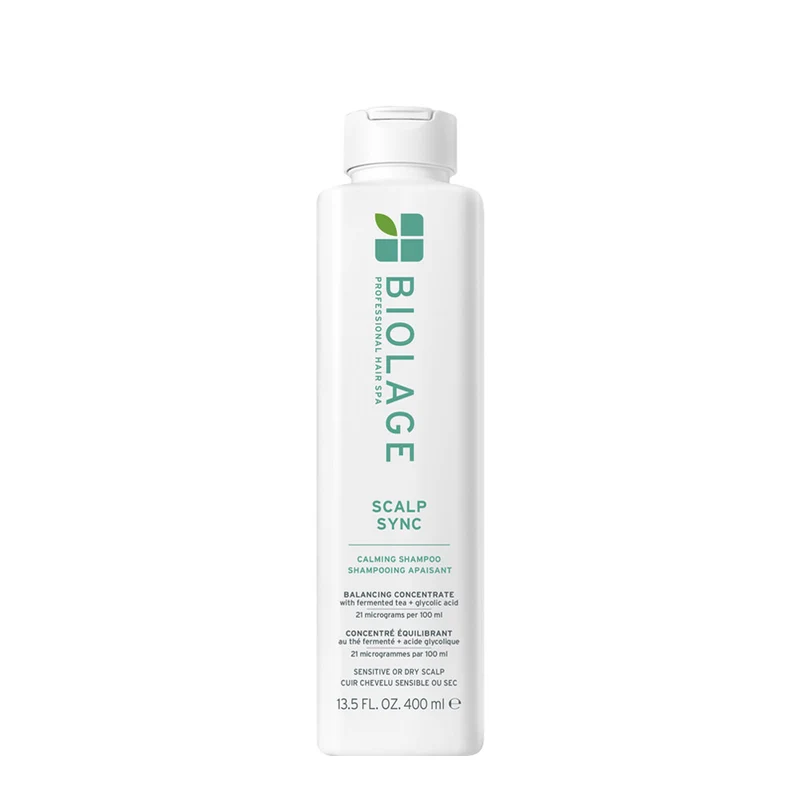 Biolage Professional Hair Spa Scalp Sync Calming Shampoo 400ml - shampoing apaisant cuirs chevelus sèches et sensibles