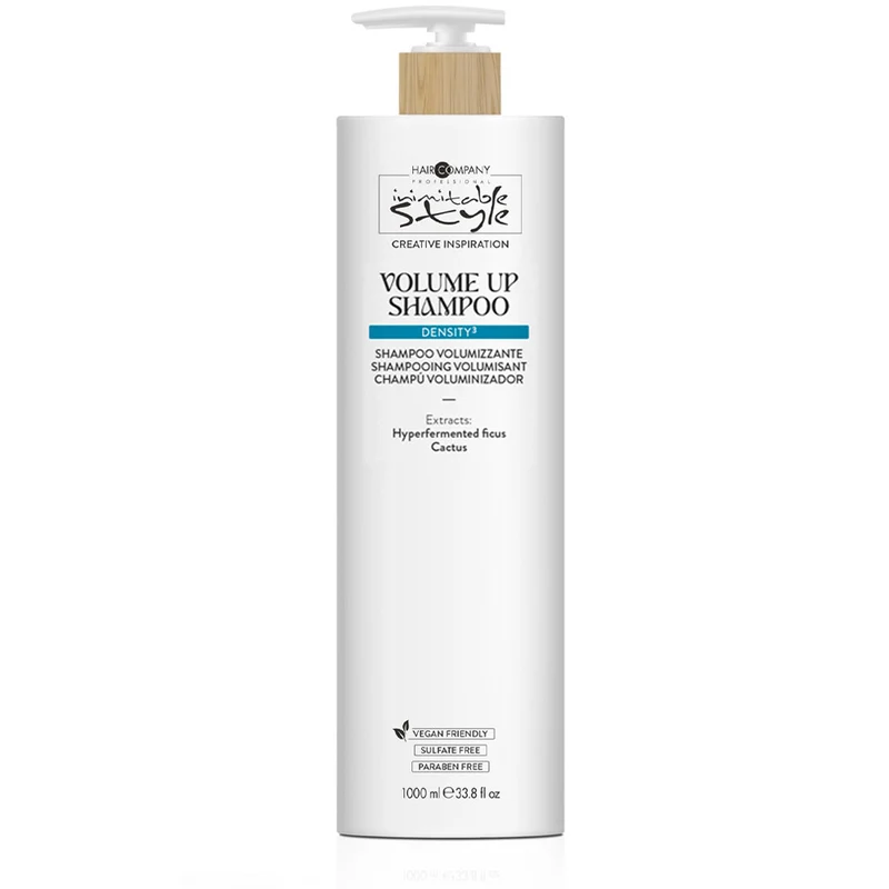 Hair Company Inimitable Style Density3 Volume Up Shampoo 1000ml - shampooing volumisant
