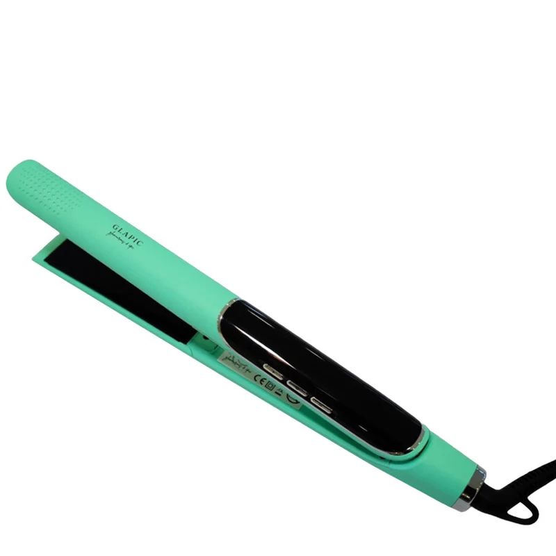 Glapic Mint Green Classic Hair Straightener - lisseur vert pastel