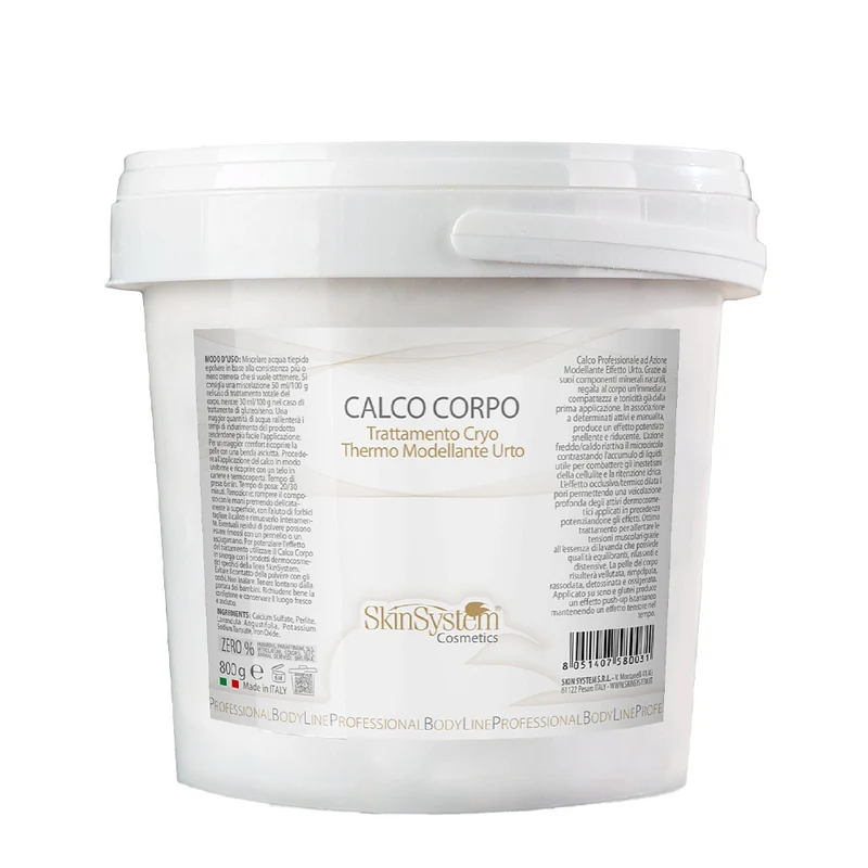 SkinSystem Calco Corpo Trattamento Cryo/Thermo Modellante 800gr - moulage corps