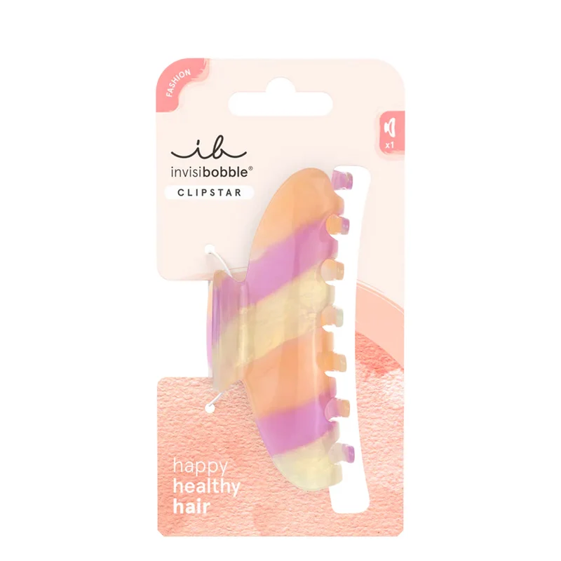 Invisibobble Clipstar L Tricolor - pince à cheveux maxi