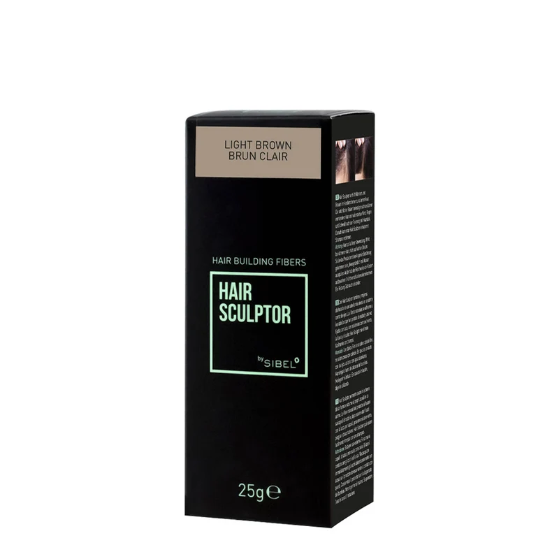 Sibel Hair Sculptor Hair Building Fibers Light Brown 25gr- fibres épaississantes