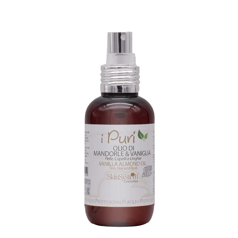 SkinSystem Vanilla Almond Oil 100ml - huile d'amande et vanille