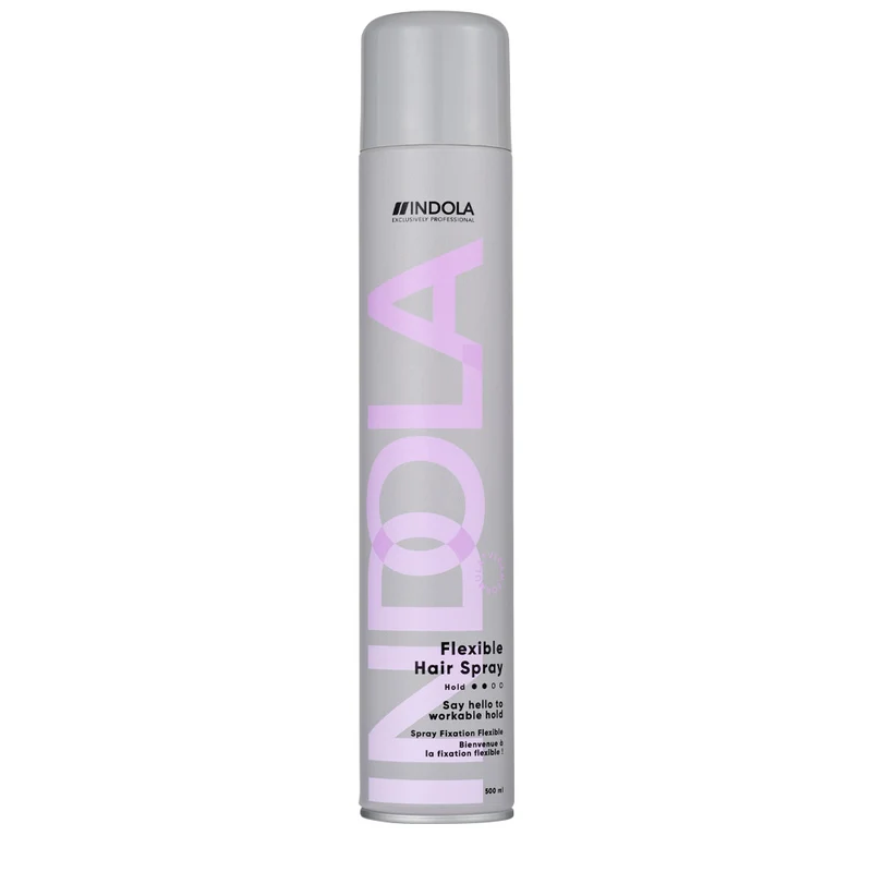Indola Finish Flexible Hairspray 500ml - laque tenue flexible