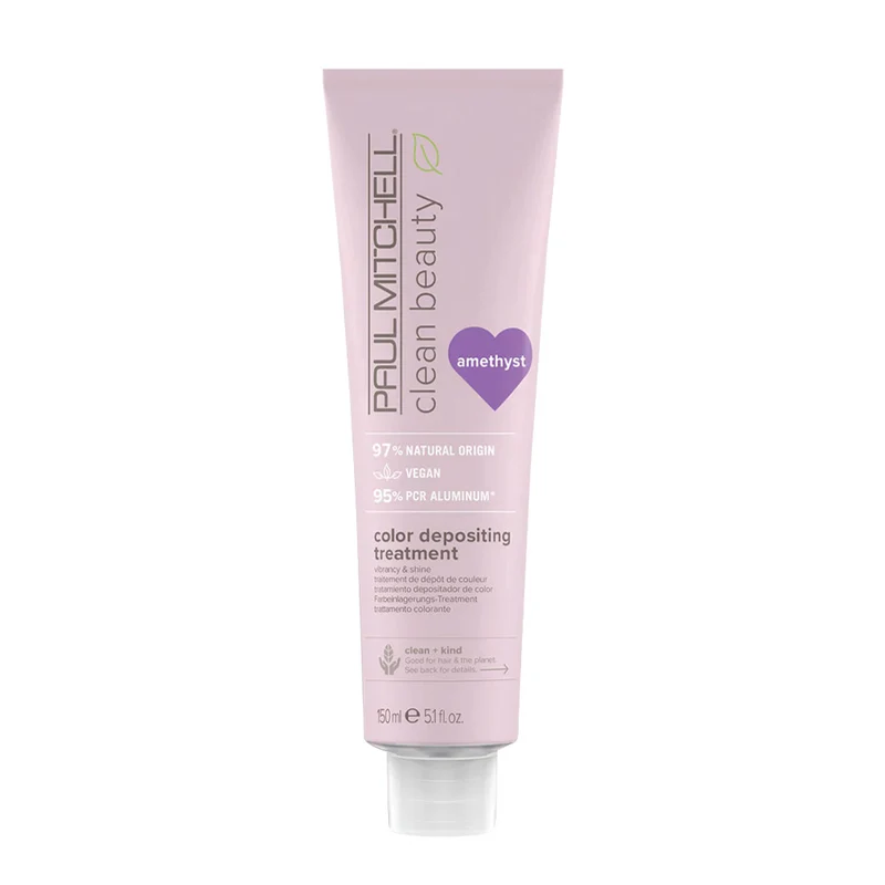 Paul Mitchell Clean Beauty Color Depositing Treatment Amethyst 150ml - traitement de coloration