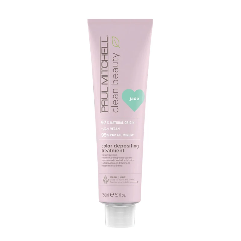 Paul Mitchell Clean Beauty Color Deposisitng Treatment Jade 150ml - traitement de coloration