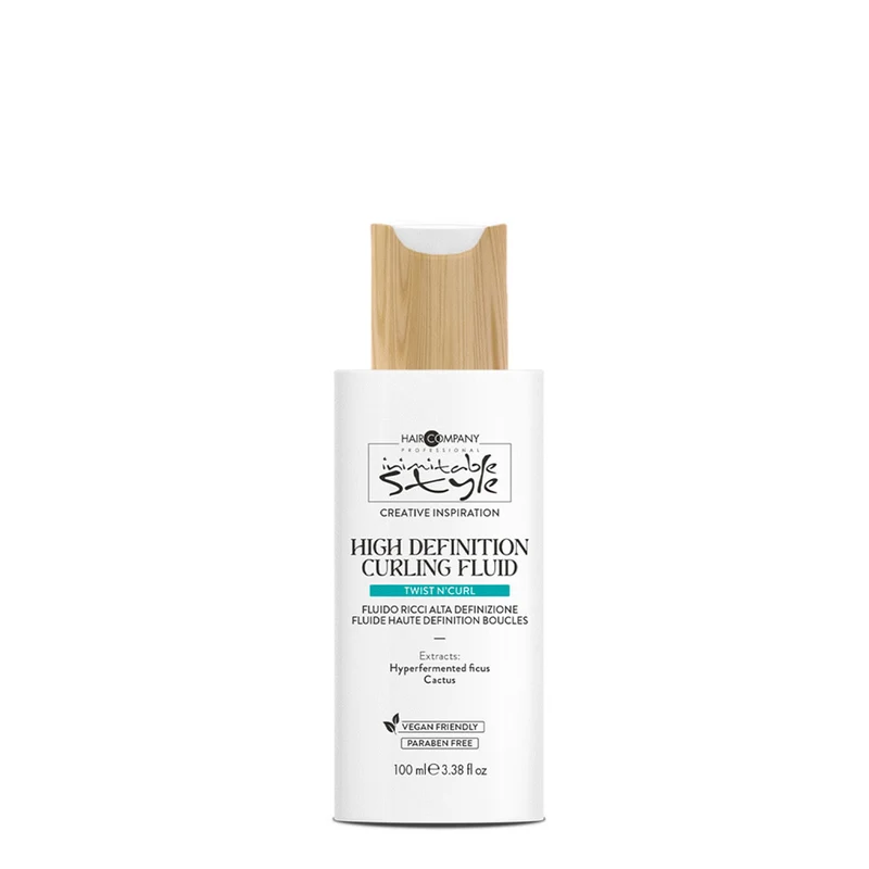 Hair Company Inimitable Style Twist N'Curl High Definition Curling Fluid 100ml - fluide définition de boucles