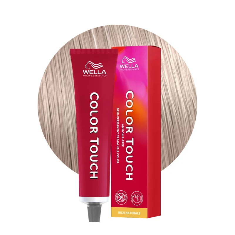 Wella Color Touch Rich Naturals 10/6 Blond Platine Violet 60ml - coloration semi-permanente sans ammoniaque