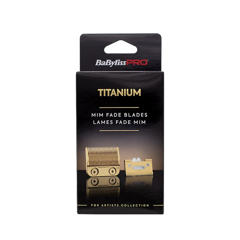 Babyliss Pro 4Artist Tête de Coupe Titanium Gold Fade pour Clipper FXONE