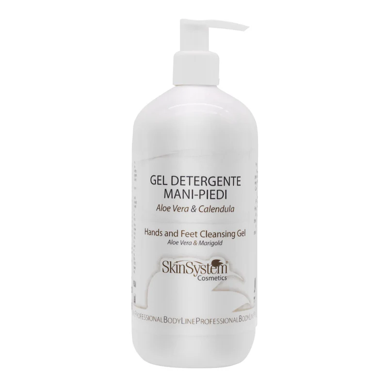 SkinSystem Hands And Feet Cleansing Gel 500ml - nettoyant mains et pieds