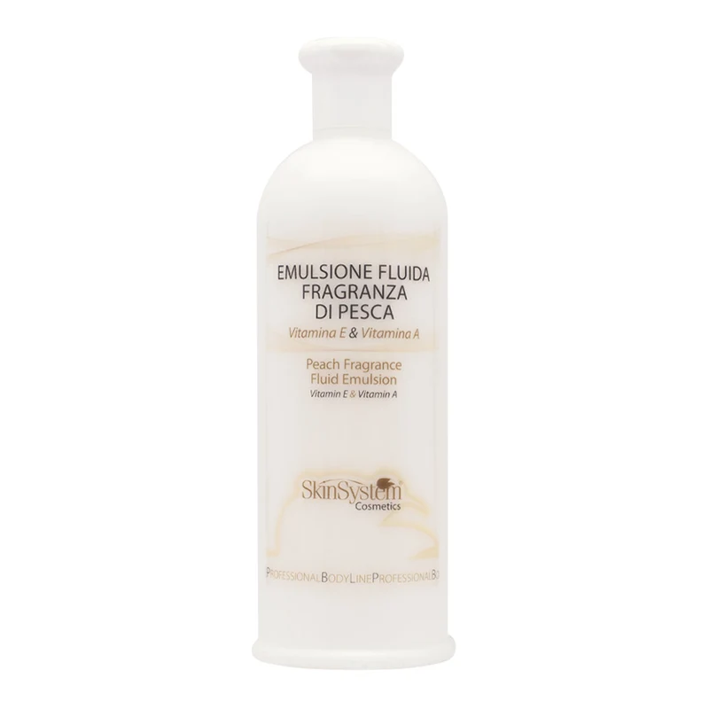 SkinSystem Peach Fragrance Fluid Emulsion 500ml - émulsion fluide parfum pêche