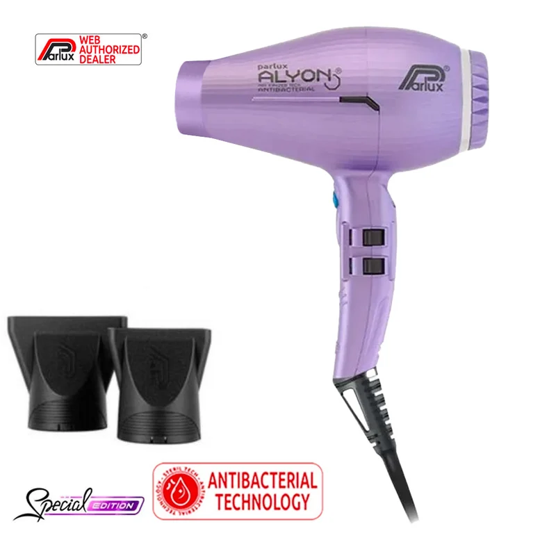 Parlux Alyon Air Ionizer Tech Antibacterial Special Edition Lilas - sèche-cheveux