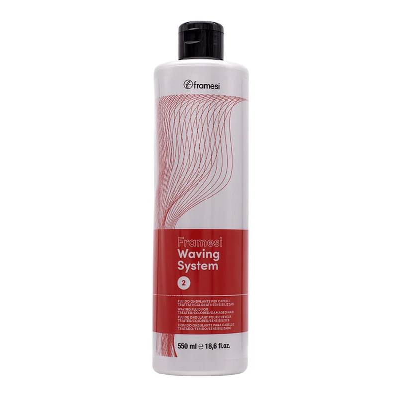 Framesi Waving System 1 550ml - fluide ondulant cheveux abîmés et méchés