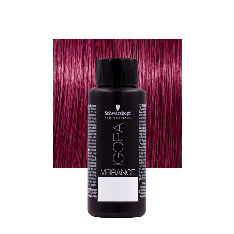 Schwarzkopf Igora Vibrance 0-89 Booster Rouge Violet 60ml- coloration ton sur ton