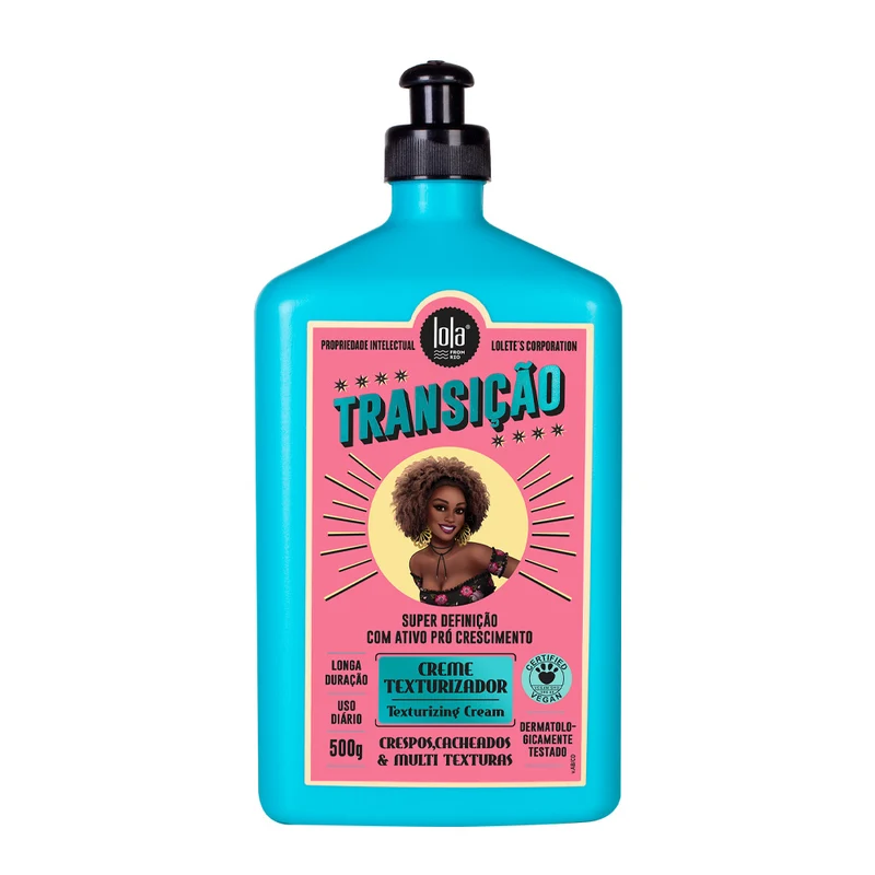Lola From Rio Transição Creme Texturizador 500gr - crème volumisante boucles