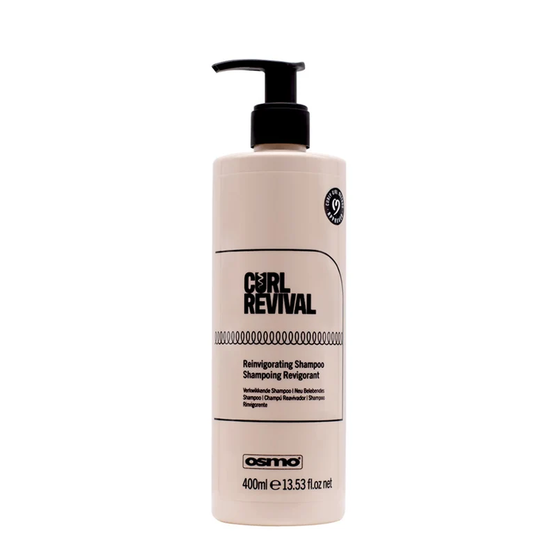 Osmo Curl Revival Reinvigorating Shampoo 400ml - shampoing anti-frisottis cheveux bouclés