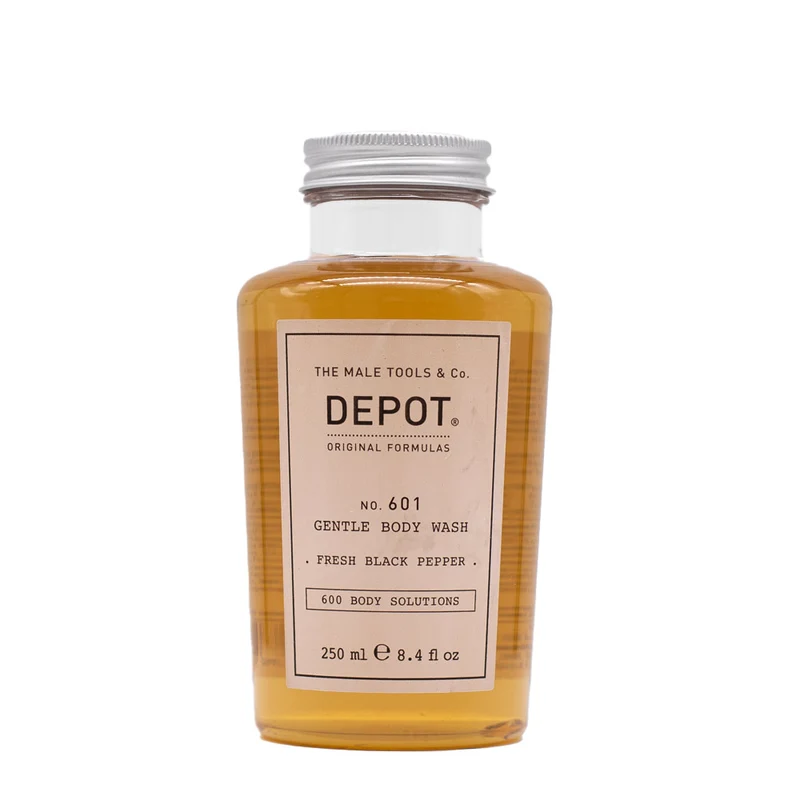 Depot Body Solutions No. 601 Gentle Body Wash Fresh Black Pepper 250ml - bain moussant doux