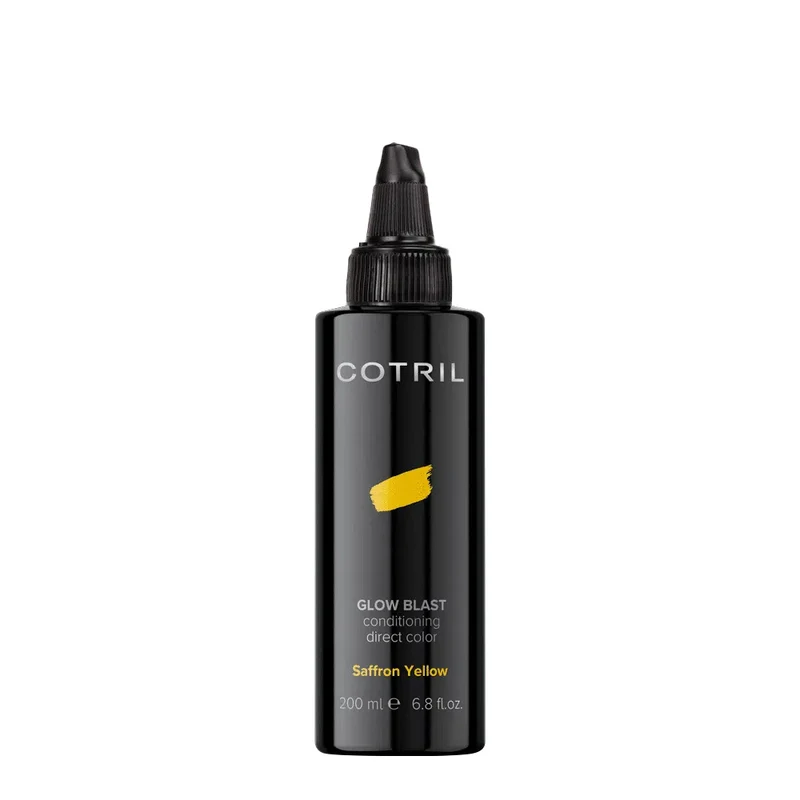 Cotril Glow Blast Saffron Yellow 200ml - coloration à pigment direct