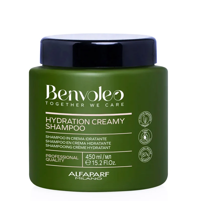 Alfaparf Milano Benvoleo Hydration Creamy Shampoo 450ml - shampoing crème hydratant